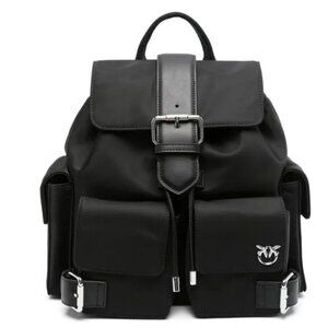 Trendy PINKO nylon black backpack BRAND NEW WITH TAGS